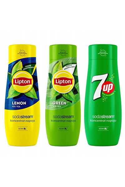 Other Lipton Lemon+Green+7UP SodaStream 3-pack concentrates
