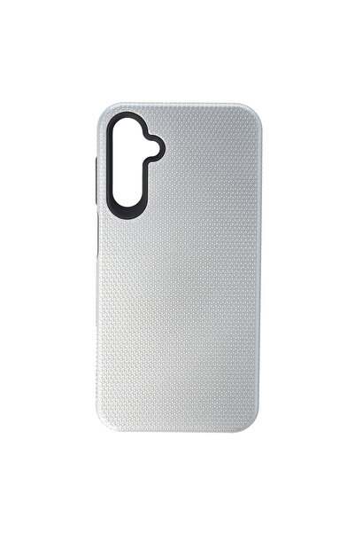 SEP Toc TPU+PC Triangle Samsung Galaxy A15 Argintiu