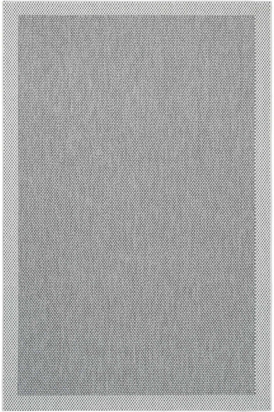 Cool Halı Easy Gri Krem Rengi Sisal Görünümlü İnce Kaymaz Tabanlı Yumuşak Yaz...