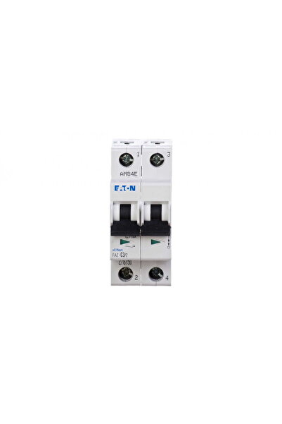 Eaton Circuit breaker 2P C 3A 15kA AC FAZ C3/2 278750