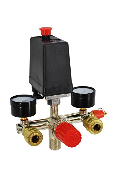 AwTools PRESOSTAT PENTRU COMPRESOR PRESOSTAT 230V 2 INTRĂRI