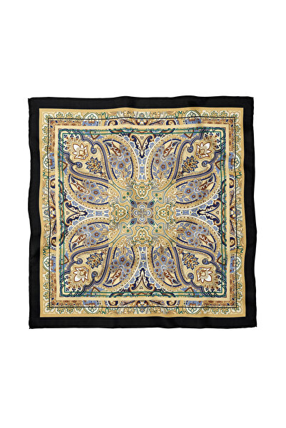 Sultan İpek وشاح / باندانا منقوشة مقاس 70×70 سم