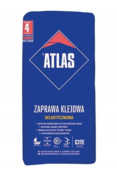 Other Adeziv pentru plăci ceramice elasticizat, rezistent la îngheț, Atlas 25 kg