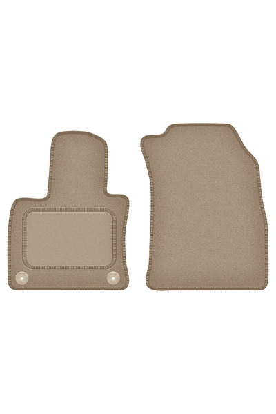 Other Dywaniki samochodowe przód do: Hongii E-HS9 5-osobowy (2020-) beżowe