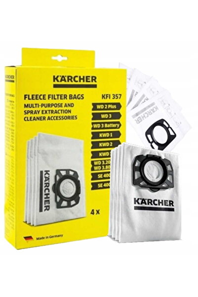 Other Karcher oryginalne worki do odkurzacza filtracyjne flizelinowe 4 sztuki