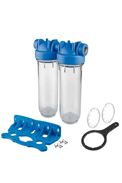 Other Double 2-stage filter housing with 3/4" connection