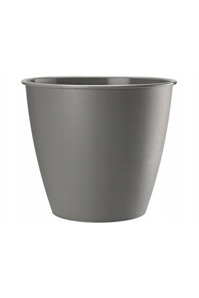 Other Doniczka okrągła plastikowa Azalia szara 15x13,9cm