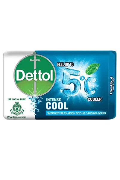 Dettol Instant Cool Antibacterial Bar Soap With 5degree Cooler Sensation And 100percent Germ Protect