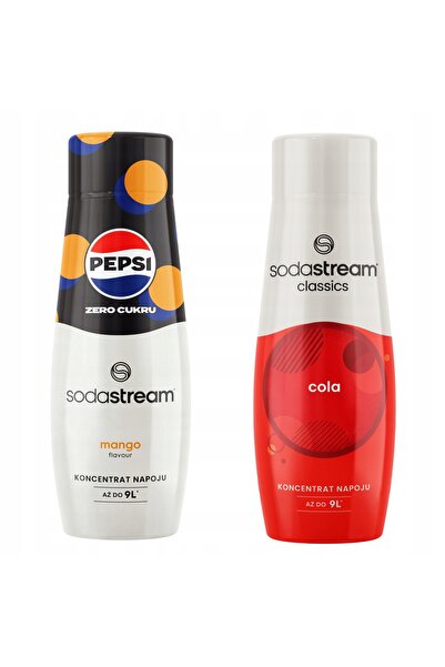 Other Set de 2 concentrate și siropuri pentru apă. Sodastream Pepsi MAX Mango + Cola