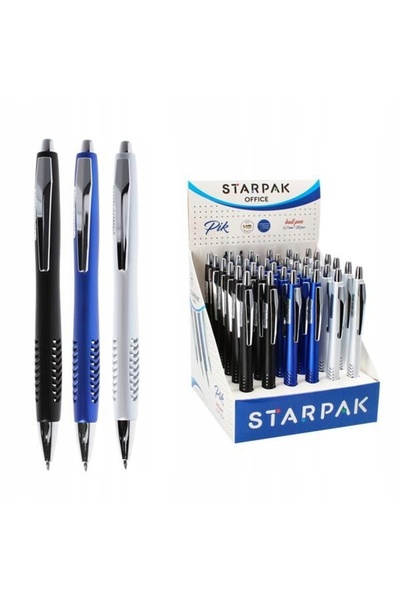 Other StarPak blue school automatic ballpoint pen