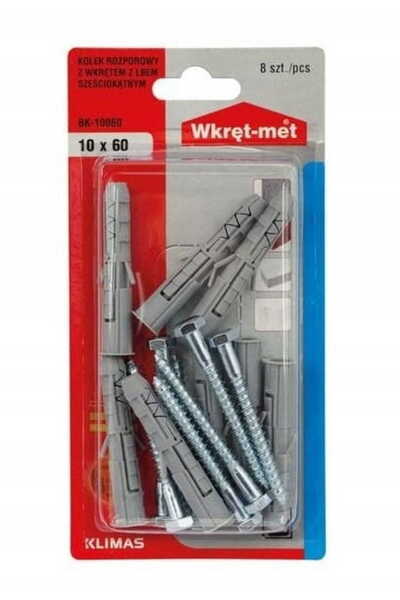 Other Ancore de expansiune cu cap hexagonal 10x60mm, 8 buc.