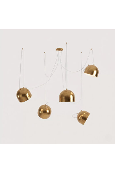 RONİSU AYDINLATMA Talisma 5 Başlıklı Sarkıt Avize RA-AVZ- 7185-34-90