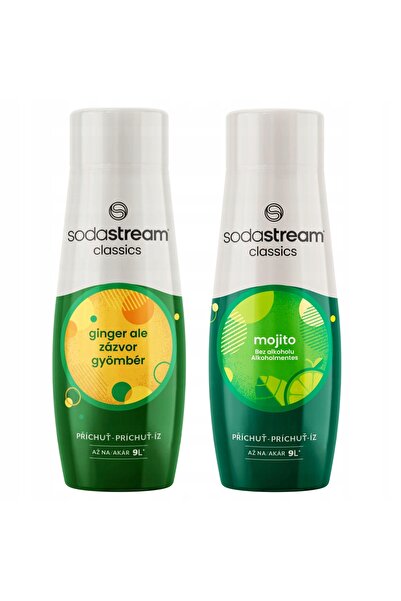 Other 2x Sirop pentru SODASTREAM Saturator Ghimbir + Mojito Concentrat Mojito