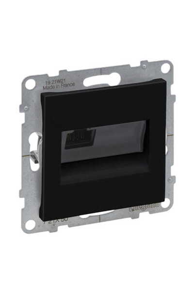 Legrand Gniazdo czarne RJ45/Kat. 5E UTP IP20 Suno 724150