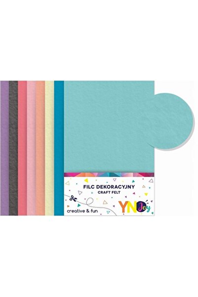 Other Decorative felt pastel colors A4 8 pcs