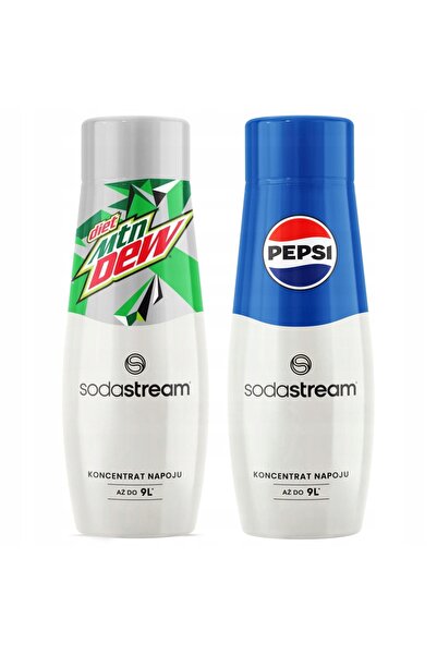 Other Set SODASTREAM Pepsi + Mountain Dew Diet cu sirop de sodă, 2 buc.