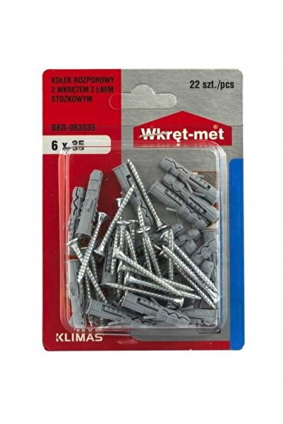 Other Ancore universale cu șuruburi 6x35mm 22 buc - KLIMAS