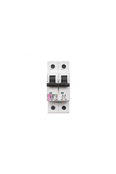 ETI Polam Circuit breaker 2P B 10A 6kA DC ETIMAT10 002128714