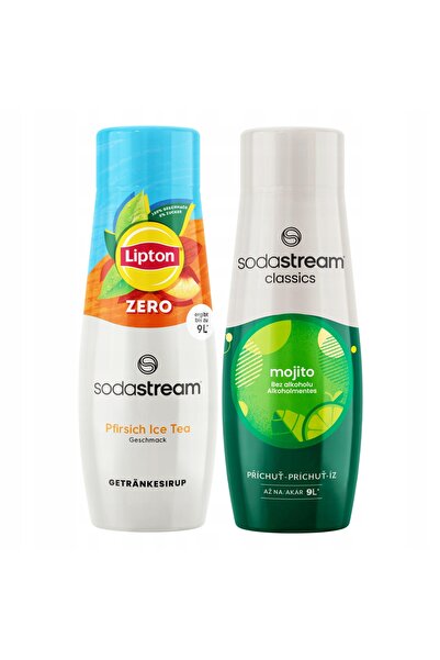 Other 2x SodaStream Lipton Ice Tea Piersică Sirop fără zahăr + Mojito Mohito