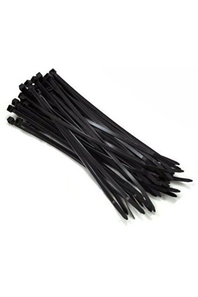 Other Cleme de cablu negre rezistente 300 x 48 mm, 25 buc.