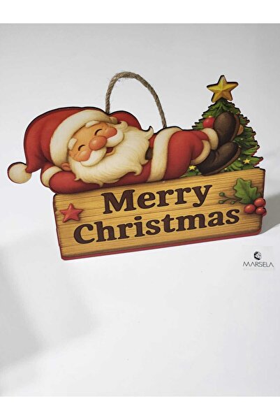 GÜLNAR BİJUTERİ Printed Wooden Door Ornament