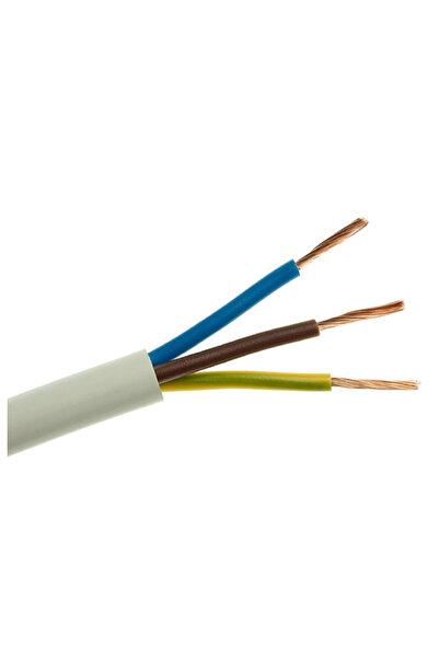 Other Cablu de atelier H05VV-F (OWY) 3x2.5 Žo alb /tambur/