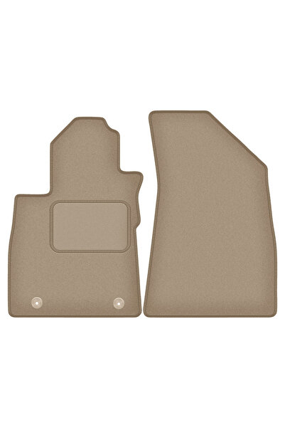 Other Dywaniki samochodowe przód do: MG ZS I crossover (2017-) beżowe