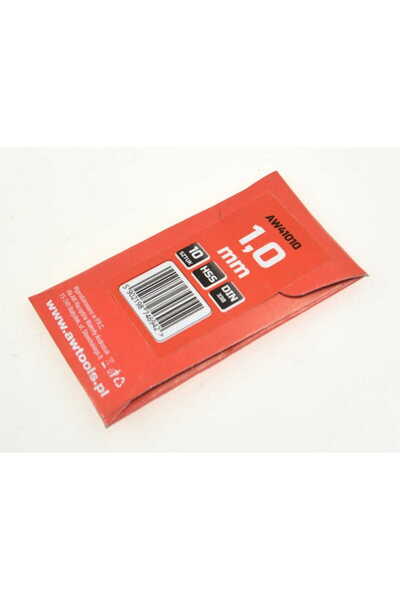 AwTools METAL DRILL WHITE 1.0mm/10pcs.