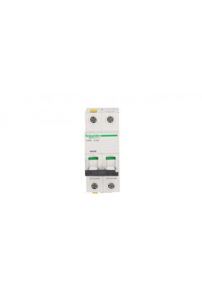 SCHNEIDER Circuit breaker 2P D 25A 6kA AC iC60N-D25-2 A9F05225