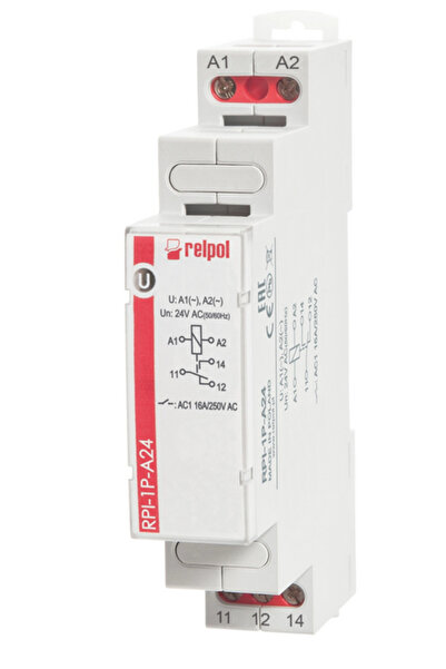 shumee Releu electromagnetic 1P 16A 24V AC AgSnO2 RPI-1P-A24 863358