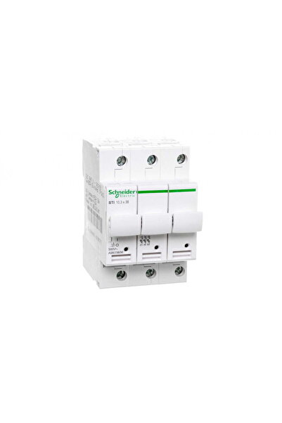 SCHNEIDER Cylindrical fuse switch 3P 10x38mm STI A9N15656