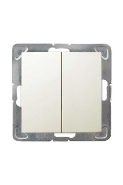 OSPEL Conector dublu pentru scări Impresja ecru p/t fără cadru