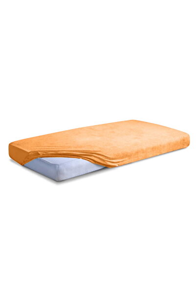 Other Prześcieradło Frotte z Gumką 210/220x190/200 CLASIC Łososiowe