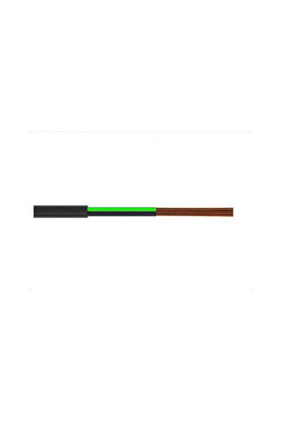 ELHURT Workshop cable H05VV-F (OWY) 5x1 yellow black /100m/