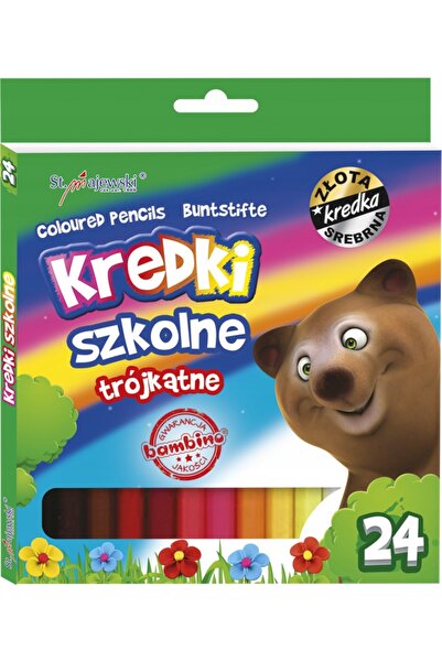 Other Creioane colorate triunghiulare Bambino - 24 bucăți