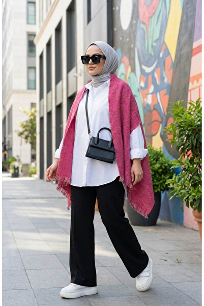 sefamerve Omuz Şal 3010-01 Pembe