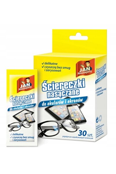 Other Jan Niezbędny ściereczki nasączane do okularów 30 szt
