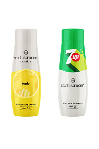 Other 2x Sirop TONIC SODASTREAM + Concentrat de suc 7UP pentru saturator de apă