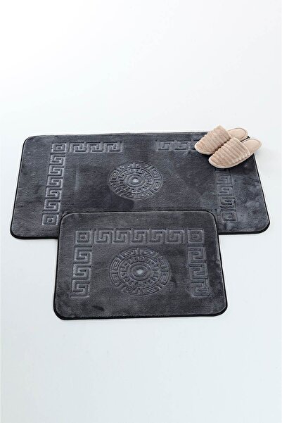 Bella Home Set de toaletă din 2 piese - Lavabil - Bază anti-alunecare