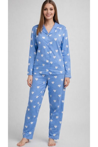 BOYRAZ Women's Suede Pajama Set