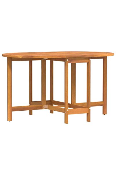 vidaxl Garden Table Folding Brown 110 x 60 x 72 cm Solid Acacia Wood