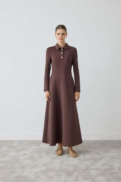 Miori Maje Scuba Suit Brown