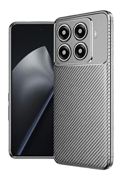 NewFace Lvsqvr Xiaomi Mi 15t Pro Auto Focus Carbon Cover (120437) - Gray