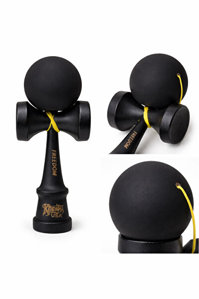 Kendama USA Freedom Kendama – Lemn , Negru MAT