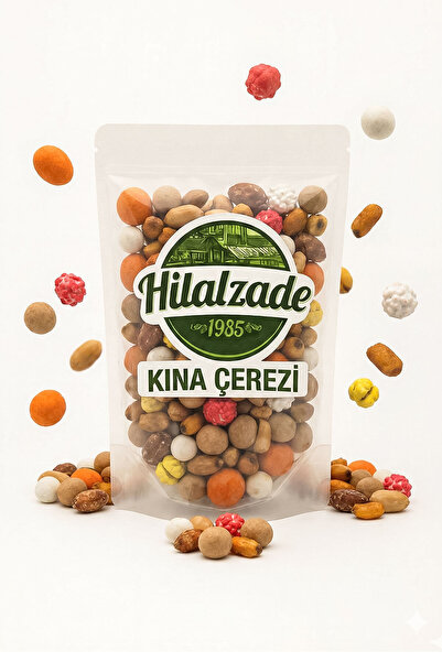 Hilalzade Normal Karışık Çerez Kına Çerezi Düğün Nişan Karışık Çerez Kuruyemi...