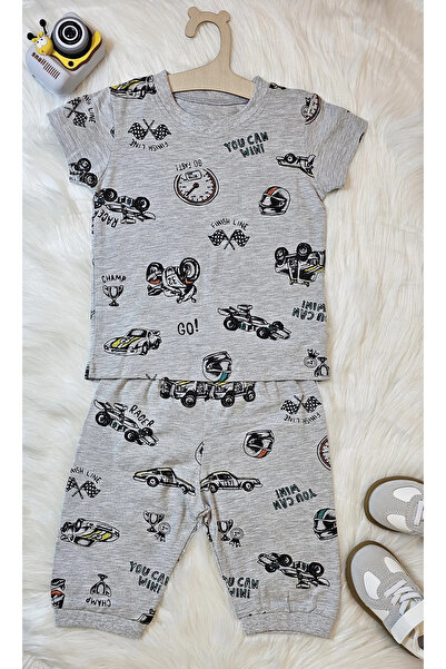 1way Boys' summer two-piece pajamas