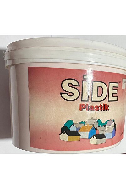 fiba teknik Side Plastik Duvar Boyası Renk:Somon 3,5kg