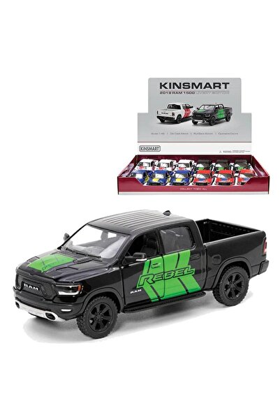 Kinsmart 2019 Dodge Ram 1500 Pick-Up Truck Siyah 1/46 Model