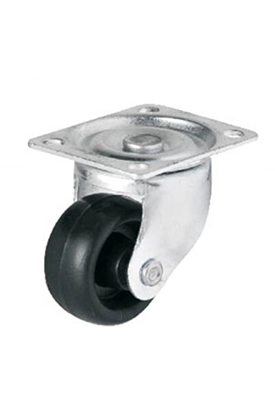 MegaVitrin Hts Furniture Wheel with Swivel Plate 28 mm Code 338 |   15 kg Cap...