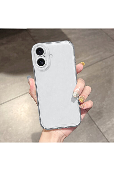 Hontinga غطاء هاتف شفاف متوافق مع آيفون 16 مع حماية للكاميرا ووسادة هوائية من...